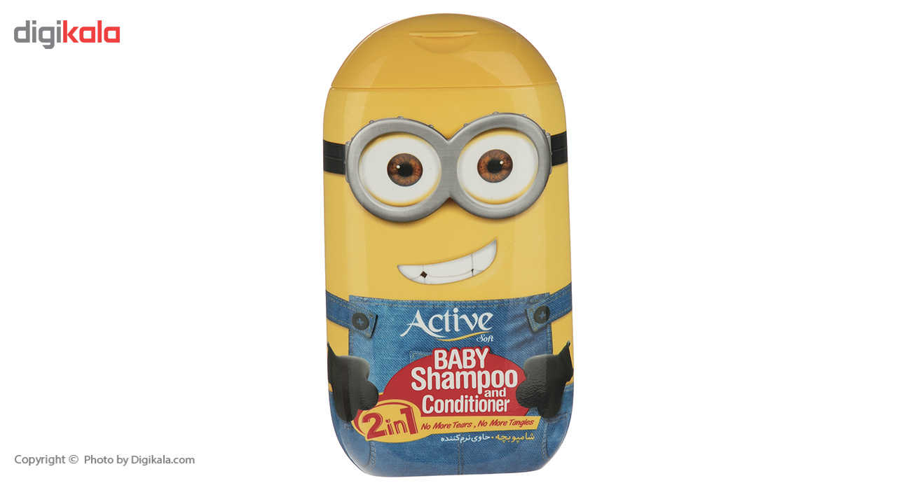 شامپو بچه اکتیو مدل Minion مقدار 280 گرم