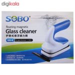 شیشه پاک کن مغناطیسی آکواریوم سوبو مدل SB-6