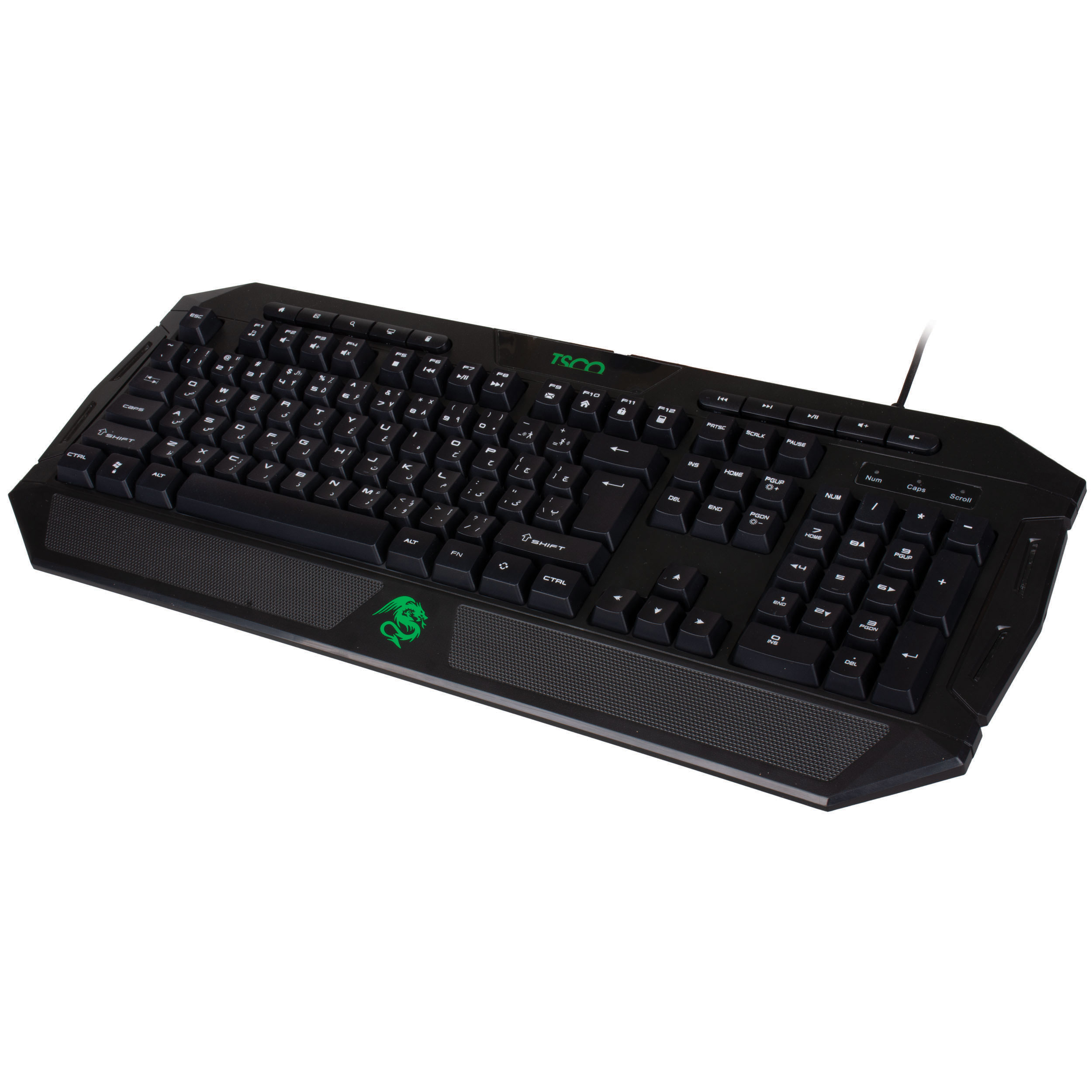 کیبورد مخصوص بازی تسکو مدل TK 8124