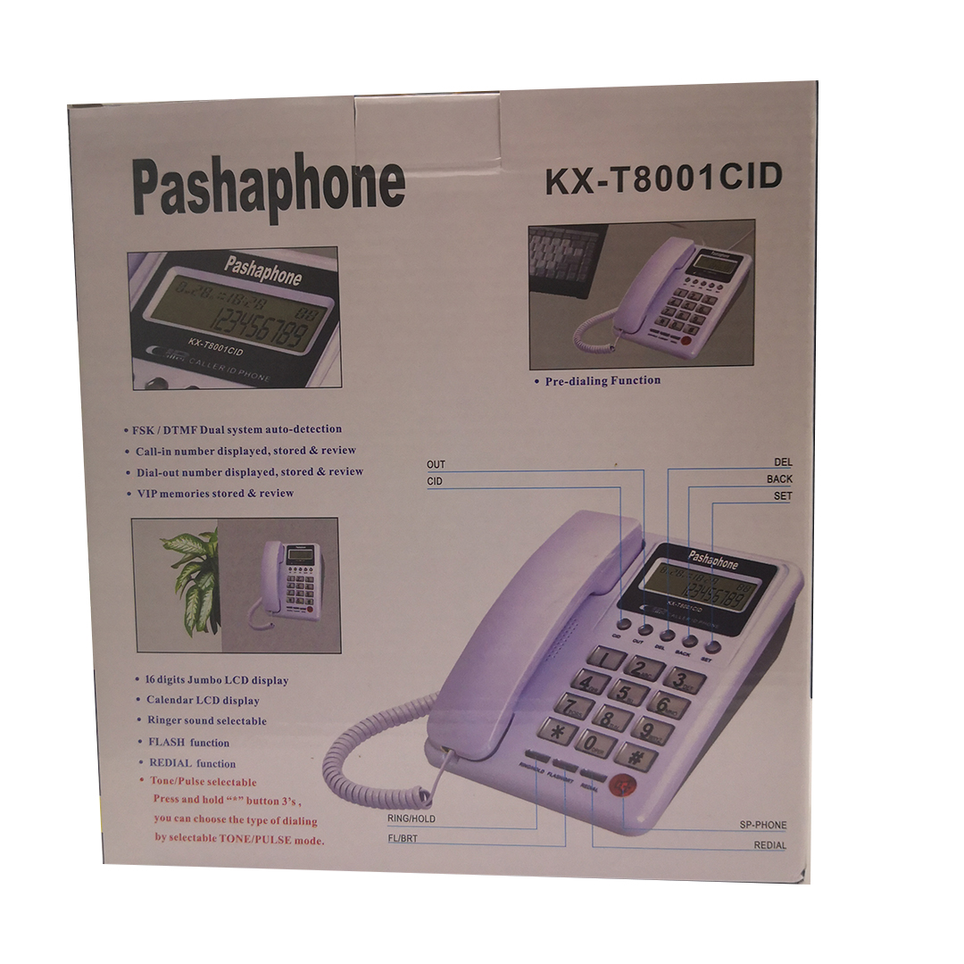 تلفن پاشافون مدل KX-T8001CID