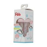 شیشه شیر پینو بیبی مدل Natural sense  کد L6-18  ظرفیت 260 میلی لیتر