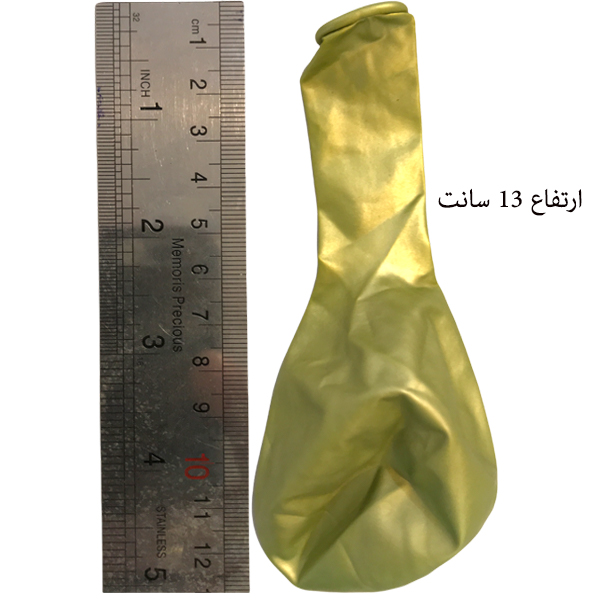 بادکنک کروم مسترتم طرح گرین پلاس بسته 10 عددی