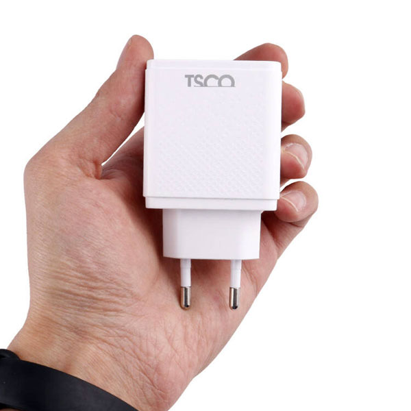 شارژر دیواری تسکو مدل TTC 64 به همراه کابل تبدیل USB-C