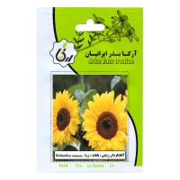 بذر گل آفتابگردان زینتی پابلند زرد آرکا بذر ایرانیان کد 137-ARK